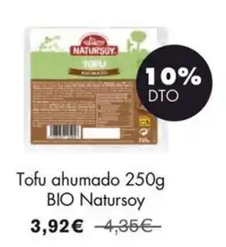 NaturaSí Natursoy tofu ahumado oferta