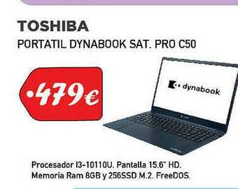 Microsshop Toshiba Portatil Dynabook Sat. Pro C50 oferta