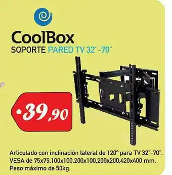 Microsshop Coolbox Soporte Pared Tv 32 oferta