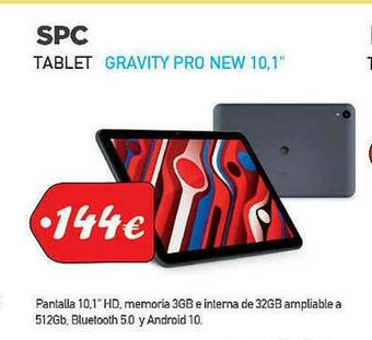 Microsshop Spc Tablet Gravity Pro New 10.1 oferta