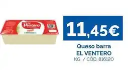 Dialsur Cash & Carry El ventero - queso barra oferta