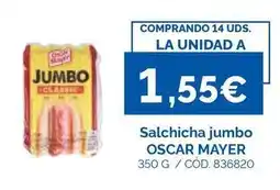 Dialsur Cash & Carry Oscar mayer - salchicha jumbo oferta