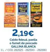 Dialsur Cash & Carry Gallina blanca - caldo fideua, paella o fumet de pescado oferta