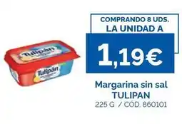 Dialsur Cash & Carry Tulipán - margarina sin sal oferta