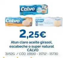 Dialsur Cash & Carry Calvo - atun claro aceite girasol, escabeche o super natural oferta