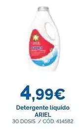 Dialsur Cash & Carry Ariel - detergente líquido oferta