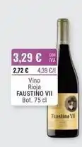 Cuevas Cash Faustino vii - vino rioja oferta