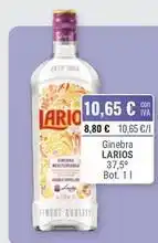 Cuevas Cash Larios - ginebra oferta