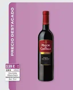 Cuevas Cash Mayor de castilla - vino ribera duero oferta