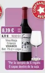 Cuevas Cash Vivanco - vino rioja crianza oferta