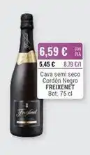Cuevas Cash Freixenet - cava semi seco cordon negro oferta