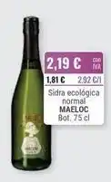 Cuevas Cash Maeloc - sidra ecologica normal oferta