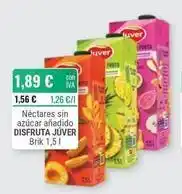 Disfruta juver - néctares sin azúcar añadido