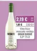 Cuevas Cash Gran duque - vino frizz moscato verdejo oferta