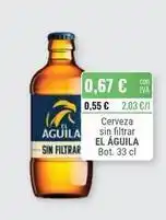 Cuevas Cash El águila - cerveza sin filtrar oferta