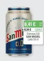 Cuevas Cash San miguel - cerveza 0,0 oferta