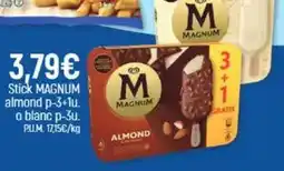 Coaliment Magnum - stick almond p-3+1u. o blanc p-3u oferta