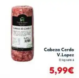 Cash Unide Cabeza cerdo v.lopez oferta
