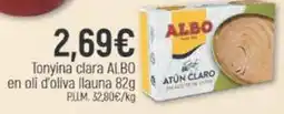 Coaliment Albo - tonyina clara en oli d'oliva llauna oferta