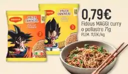 Coaliment Maggi - fideus curry o pollastre oferta