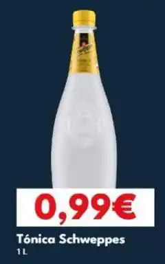 Cash Unide Schweppes - tónica oferta