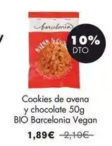 NaturaSí Bio - cookies de avena y chocolate oferta