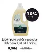 NaturaSí Biobel - jabón para bebés y prendas delicadas 1,5l oferta