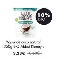NaturaSí Bio - yogur de coco natural oferta