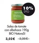 NaturaSí Natura bissé - salsa de tomate con albahaca oferta