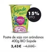 NaturaSí Sojade - postre de soja con arandanos oferta