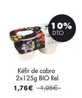 NaturaSí Bio - kéfir de cabra 2x125g bio rel oferta