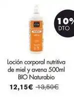 NaturaSí Natura bissé - locion corporal nutritiva de miel y avena oferta