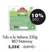 NaturaSí Natursoy - tofu a la italiana oferta