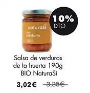 NaturaSí Natura - salsa de verduras de la huerta oferta