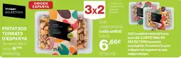 Hipercor Pistatxos torrats d'espanya oferta