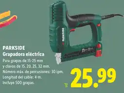 Lidl Parkside grapadora eléctrica oferta