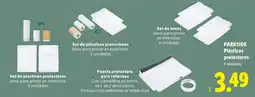 Lidl PARKSIDE Plásticos protectores oferta