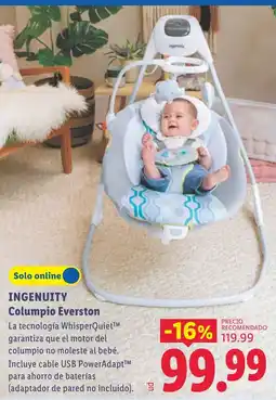 Lidl Ingenuity Columpio Everston oferta