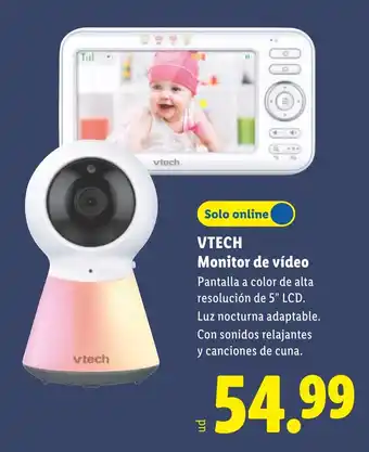 Vtech monitor de vídeo