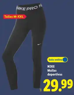 Lidl Nike mallas deportivas oferta