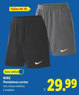 Lidl Nike pantalones cortos oferta