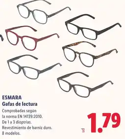 Lidl Esmara gafas de lectura oferta