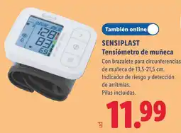 Lidl Sensioplast tensiómetro de muñeca oferta