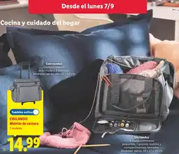Lidl Crelando maletin de costura oferta