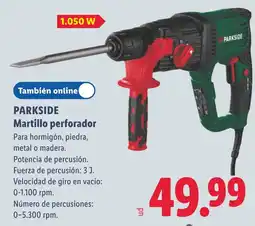 Lidl Parkside martillo perforador oferta