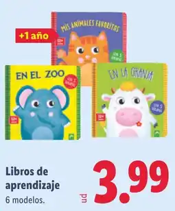 Lidl Libros de aprendizaje oferta