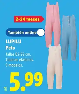 Lidl Lupilu Peto oferta