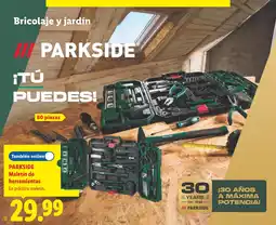 Lidl Parkside maletín de herramientas oferta