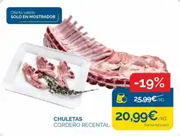 Supermercados La Despensa Chuletas Cordero Recental oferta