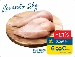 Supermercados La Despensa Pechugas de pollo oferta